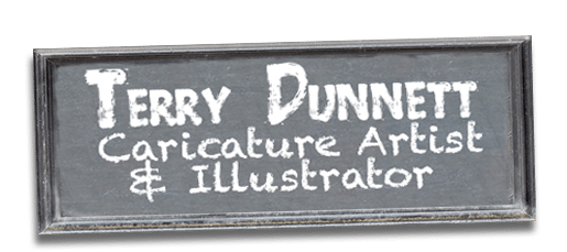Terry Dunnett Caricatures Perth